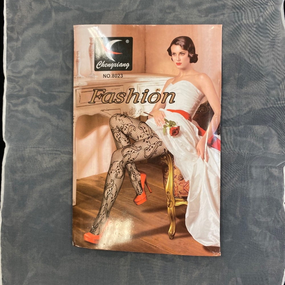 Swirl Pattern Tights